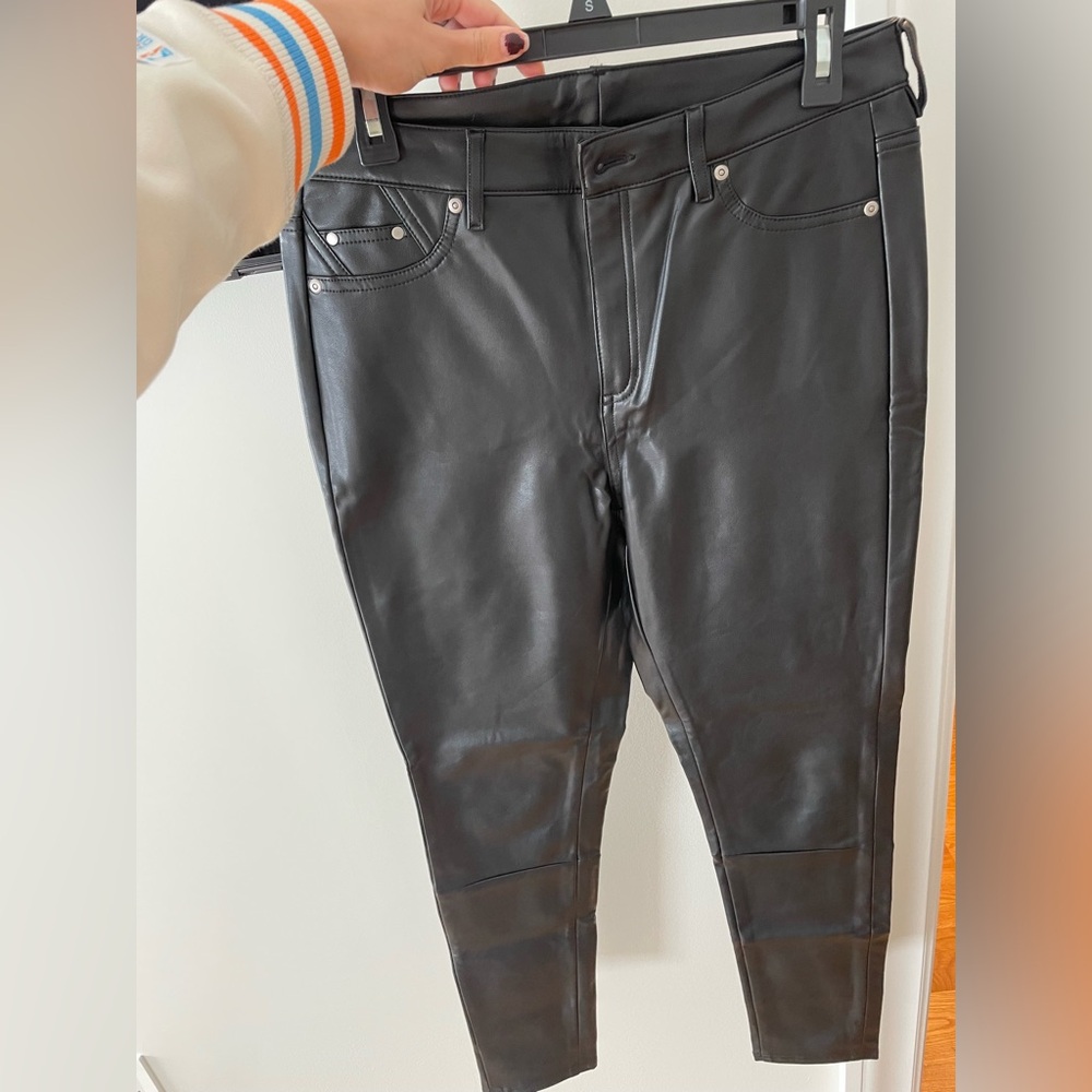 Bagatelle NYC Black Leather Pants